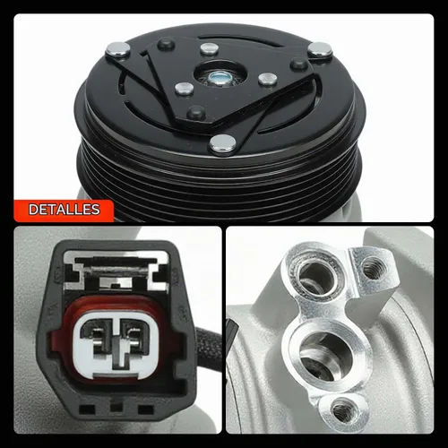 Vista 9 de A-Premium Compresor de A/C con embrague compatible con Chevrolet Traverse 2009-2012, GMC Acadia 2007-2012, Buick Enclave 2008-2012, Saturn Outlook