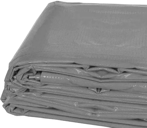 Vista 8 de Lona resistente, lona 100% impermeable de vinilo de PVC de 12 mil de grosor para camping, cubierta protectora gruesa multiusos, a prueba de clima