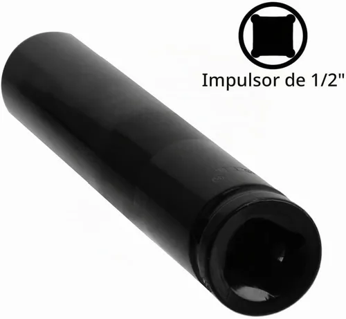 Vista 3 de Enchufe de impacto de 0.748 in, 1/2" con 6 puntos