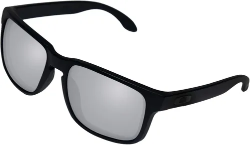 Vista 2 de BroLizard - Lente polarizada para gafas de sol Oakley Holbrook OO9102, plateado