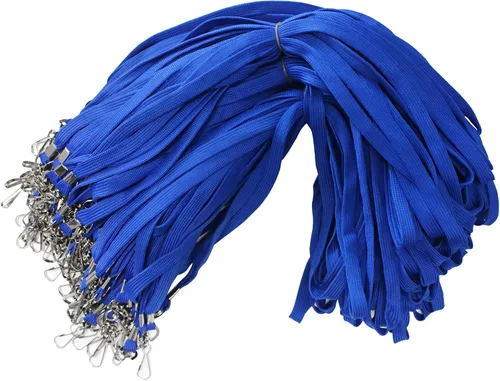 Vista 9 de 120 cordones negros premium al por mayor, cordón redondo de 36 pulgadas con gancho giratorio en J para placa de identificación, VIP, escuela, niños