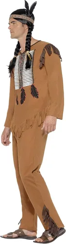 Vista 2 de Smiffys Native American Inspired Warrior Costume