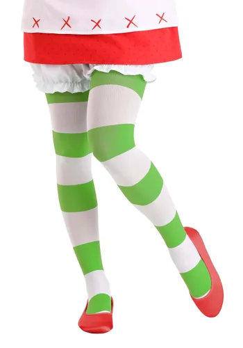 Vista 2 de Medias de Disfraz de Strawberry Shortcake para Mujer Multicolor