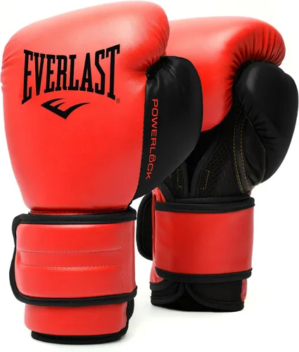 Vista 11 de Everlast Powerlock 2 Guantes de Boxeo con Cierre de Velcro Guantes de Entrenamiento de Combate Cierre de Velcro con Soporte Duradero para Mano