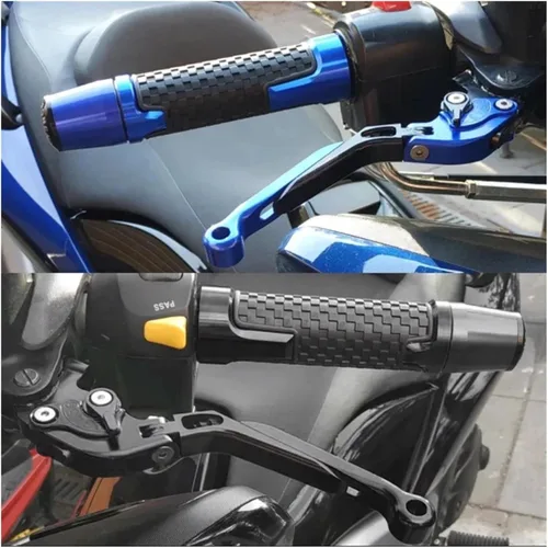 Vista 5 de Motorcycle Clutch Levers for YA&MAHA FZ-8 2011-2020 Motorcycle Accessories Clutch Brake Lever Extendable Folding Adjustable Levers