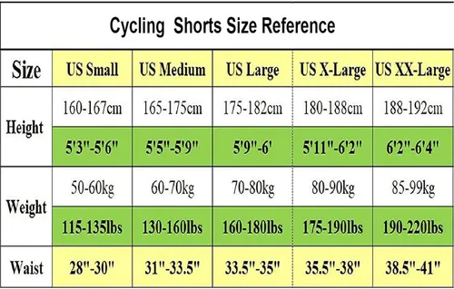 Vista 6 de sponeed - Pantalones cortos de bicicleta para hombre