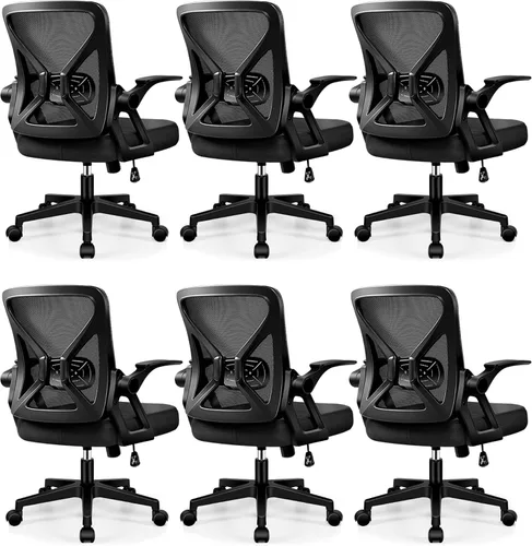 Vista 18 de FelixKing Silla de Oficina - Silla de Escritorio Ergonómica de Malla Transpirable con Ruedas y Soporte Lumbar, Sillas de Oficina para el Hogar