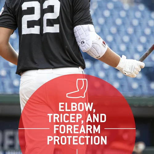 Vista 3 de G-Form Elite 2 - Guarda de codo para bateadores de béisbol - Almohadillas para codos - Protectores de antebrazo