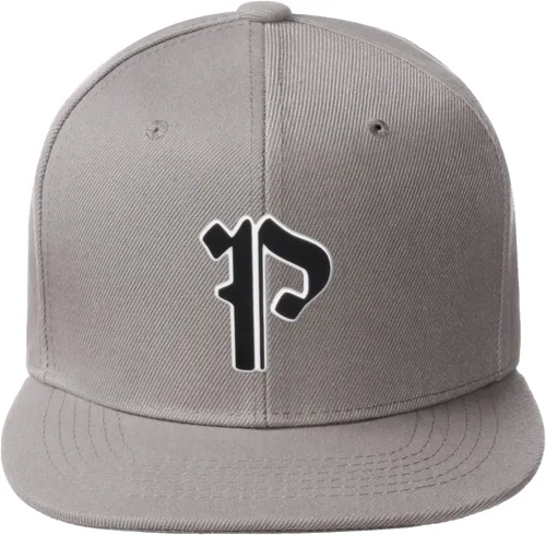 Vista 935 de Daxton Gorra clásica con visera de billete plano con letras del alfabeto inglés antiguo de la A a la Z