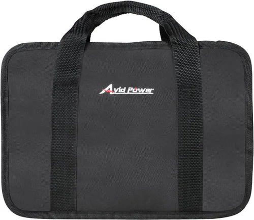Vista 7 de Bolsa de herramientas AVID POWER, estuche de almacenamiento de herramientas de 12 pulgadas, adecuada para taladro inalámbrico, inflador
