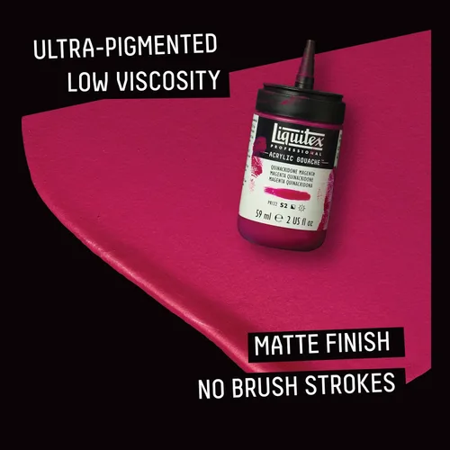 Vista 6 de Liquitex - Gouache acrílico profesional, botella de 2 onzas (59 ml), verde aguamarina brillante