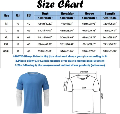 Vista 5 de Tops for Men 2023 Spring Male Casual Solid Patchwork Sleeve T Shirt Blouse Long Sleeve Round Neck Tops T Shirt