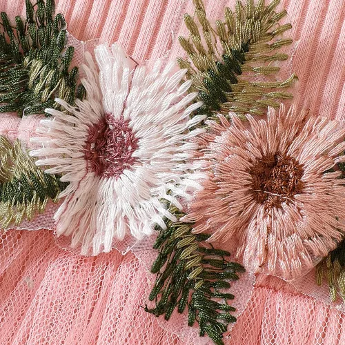 Vista 19 de Mameluco para bebé y niña, ropa floral para el verano, traje de verano