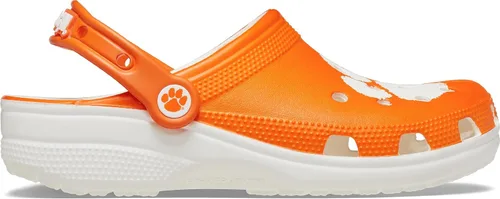 Vista 5 de Crocs Zuecos universitarios clásicos unisex para adultos, regalos de Clemson, Tigres de Clemson, regalos de fútbol, Clemson, 9 hombres/11 mujeres