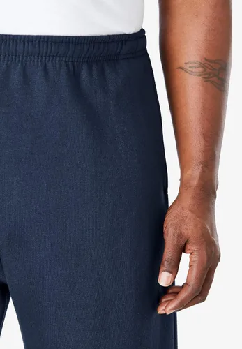 Vista 5 de KingSize Pantalones de chándal de forro polar para hombre grandes y altos