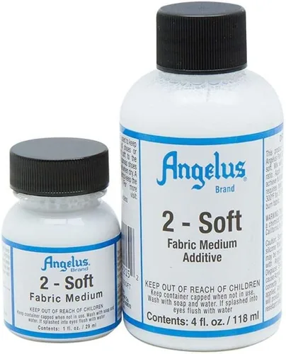 Vista 4 de Angelus 2-Soft Fabric Medium, 1 oz.