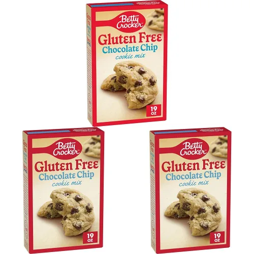 Vista 11 de Betty Crocker Mezcla de galletas con chispas de chocolate sin gluten, 19 onzas (paquete de 6)