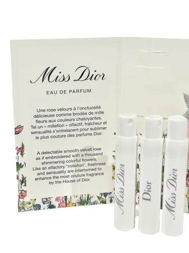 Vista 4 de Dior Muestra Perfume Miss Sample Mujeres 0.0 fl oz / 0.03 fl oz Set de 3