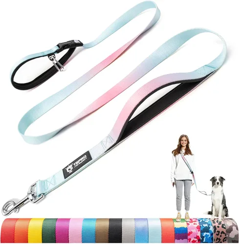 Vista 9 de TSPRO Correa táctica para perro, manos libres, resistente, ajustable, con mango acolchado y cierre de seguridad de metal para caminar, correr