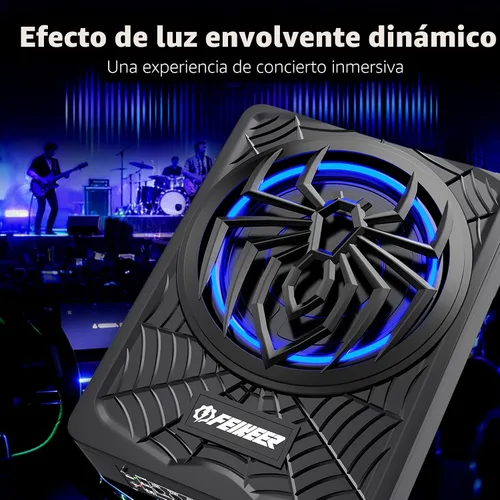 Vista 5 de NUEVO Subwoofer y amplificador delgado para debajo del asiento de 1200 W