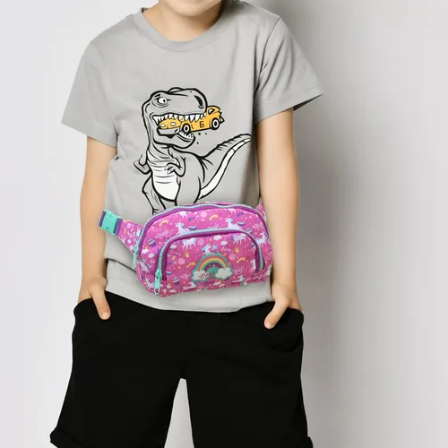 Vista 6 de Riñonera para niños, bolso de viaje para niñas