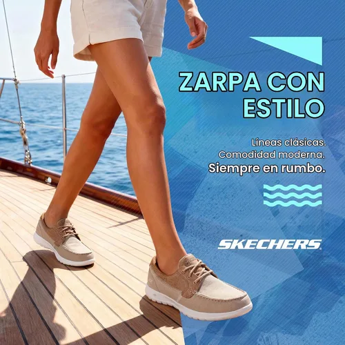 Vista 2 de Skechers Women's On-The-Go GO Walk Lite Coral Natural