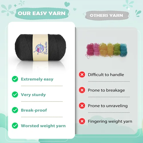 Vista 4 de Kit de ganchillo para principiantes, kit de inicio de ganchillo con tutoriales en video paso a paso, kits de animales de ganchillo para adultos