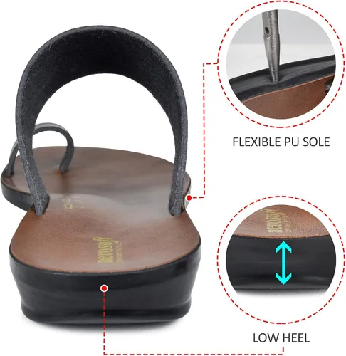 Vista 4 de Aerosoft Zapatos planos cómodos para caminar para mujer