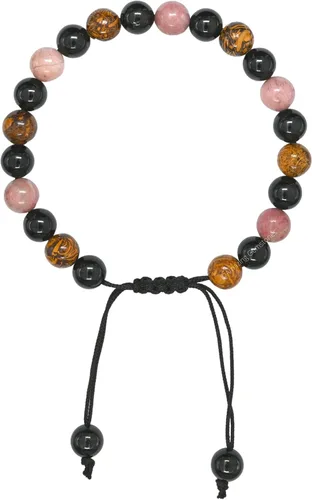 Vista 5 de Pulsera del zodiaco de cristales curativos