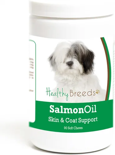 Vista 238 de Healthy Breeds Affenpinscher - Masticables suaves de aceite de salmón, 90