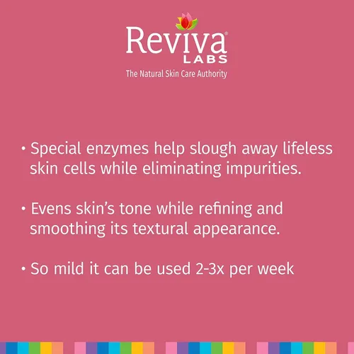 Vista 3 de REVIVA LABS - Exfoliante suave de piel ligera 2 oz