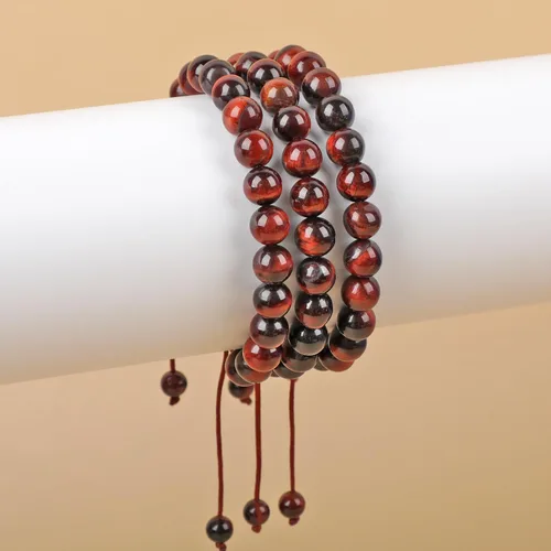 Vista 61 de AD Beads Pulseras de piedras preciosas unisex de 0.315 pulgadas (0.315 in), macramé curativo ajustable de 7 a 9 pulgadas Usa esta pulsera