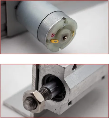 Vista 5 de top-tool - Engranaje de actuador lineal de ciclo recíproco, motor telescópico ajustable, motor de bricolaje con controlador de velocidad, carrera
