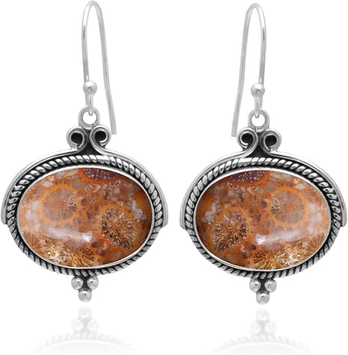 Vista 14 de Veracity Jewelry - Aretes de plata de ley con piedras preciosas para mujeres y niñas, regalo para su cumpleaños, aniversario, esposa, mamá, novia