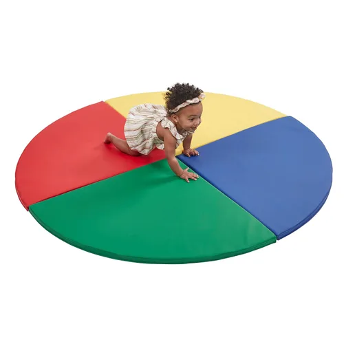 Vista 12 de ECR4Kids SoftZone - Tapete modular de juego de actividades, rincón de lectura, surtido, 4 piezas
