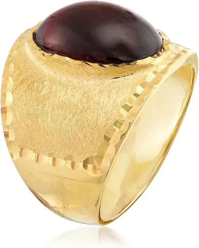 Vista 3 de Ross-Simons Italian 550 Carat Garnet Ring in 18kt Gold Over Sterling