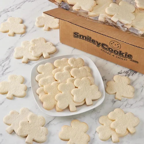 Vista 5 de Paquete de 50 galletas de azúcar Smiley® sin glaseado de forma redonda sin nueces
