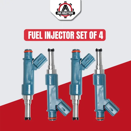 Vista 6 de AA Ignition - Juego de 4 inyectores de combustible de repuesto - Compatible con vehículos Lexus y Toyota 1.8L - CT200H 2011-2017, Prius, Prius