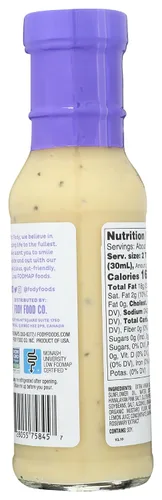 Vista 3 de Fody Food Company - César de ensalada de aderezo - Caja de 6-8 Fz