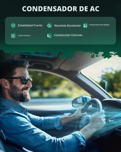 Vista 6 de SCITOO 3893 Condensador de aire acondicionado AC para Dodge for Durango 2011-2014 3.6L 5.7L for Jeep for Grand Cherokee 2014-2016 3.0L & 2011-2016