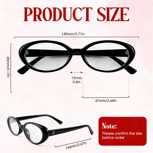 Vista 2 de Gafas de bloqueo de luz azul para mujeres y hombres, Negro/Ovalado