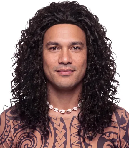 Vista 13 de Yan Dream Peluca rizada negra para hombre, peluca de pelo corto para Negro