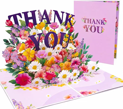 Vista 8 de Tarjeta de cumpleaños desplegable 3D – Elegante tarjeta de felicitación emergente de pastel floral de mariposa rosa para mujeres, mamá, esposa