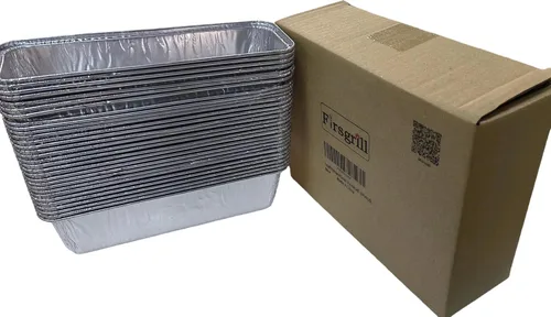 Vista 4 de Firsgrill Forros Profesionales para Grasa Desechables de Papel de Aluminio Bandejas de Goteo para Parrilla Portátil Camp Chef (20)