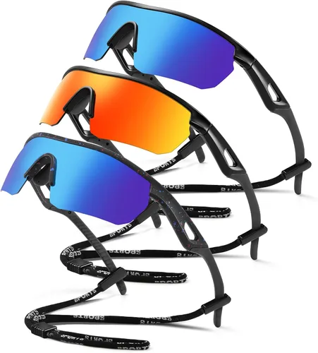 Vista 20 de Kids Sunglasses Youth Baseball Sunglasses for Boys Girls 3-12 Polarized Softball Sports Goggles UV Protection