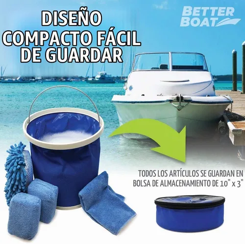 Vista 6 de Esponjas limpiadoras de barcos y lavado de autos, esponja de microfibra