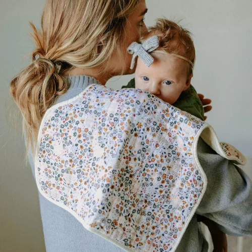 Vista 24 de Little Unicorn Paquete de 2 paños ultra absorbentes para eructos de alta calidad, suaves para la piel del bebé, tamaño más grande, diseño