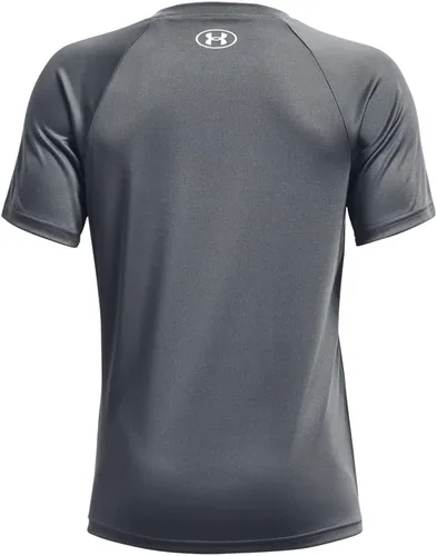 Vista 2 de Under Armour Camiseta de manga corta con relleno estampado Tech Hybrid para niños