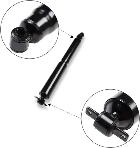 Vista 2 de ECCPP - Amortiguadores delanteros y traseros para Chevrolet Express 2500 Express 3500 compatible con 344385 37164 911086