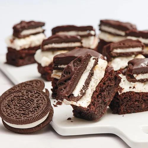 Vista 7 de OREO Galletas sándwich de chocolate sin gluten, galletas sin gluten, 13.29 oz